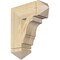 Ekena Millwork Balboa Arts & Crafts Rough Sawn Bracket, Douglas Fir, 6"W x 18"D x 22"H BKT06X18X22BOA03RDF - alternate 1